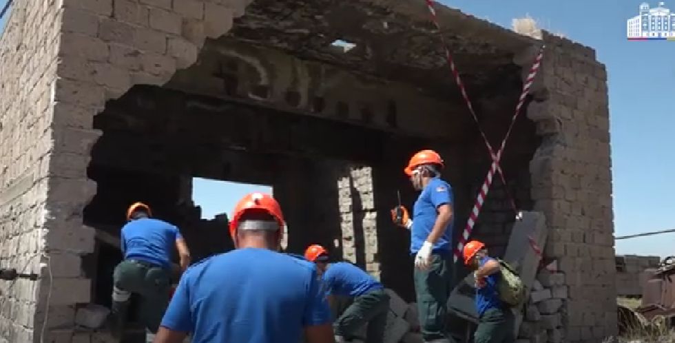 Շիրակի մարզում անցկացվել է հատուկ տակտիկական ուսումնավարժանք