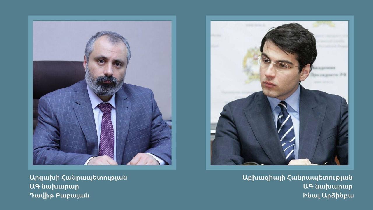 Արցախի ԱԳ նախարարը շնորհավորել է Աբխազիայի նորանշանակ ԱԳ նախարարին