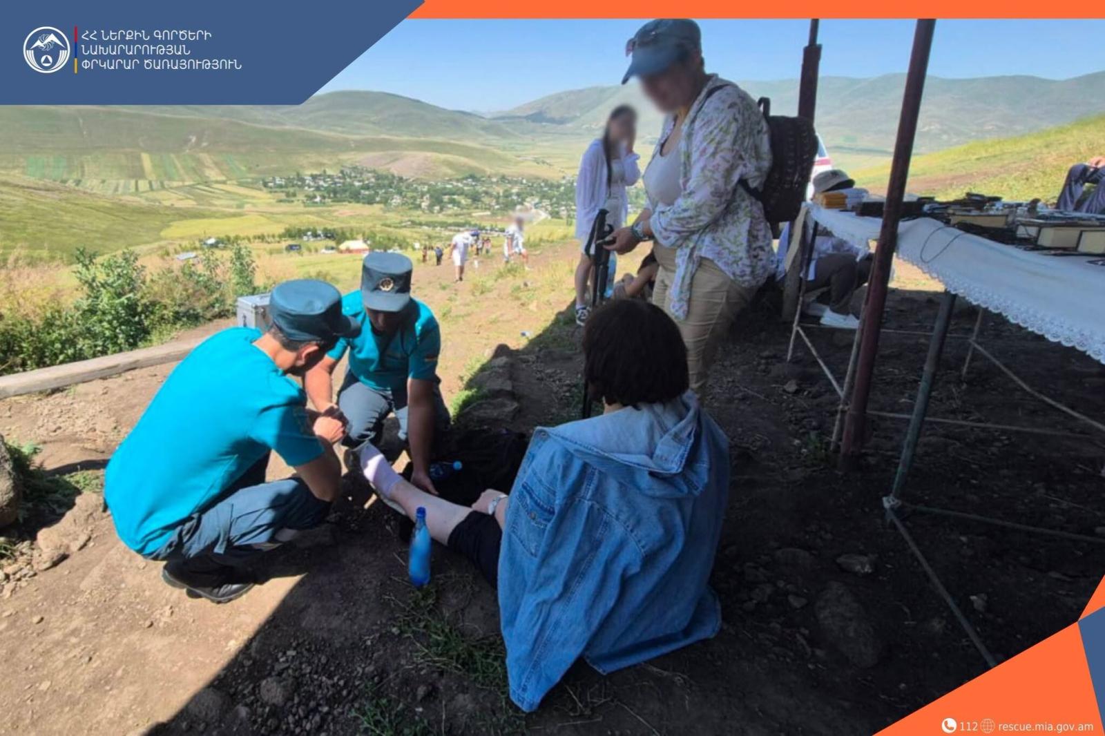 Հարթագյուղի Սուրբ Հովհաննես մատուռի ճանապարհին 52 և 70–ամյա քաղաքացիները վնասվածքներ են ստացել