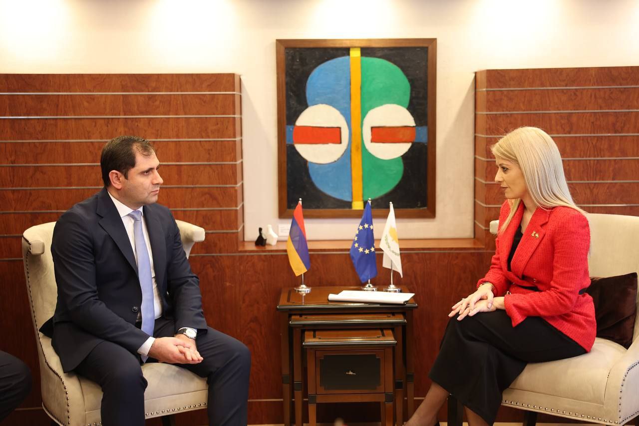 Սուրեն Պապիկյանը Անիտա Դիմիտրուի հետ քննարկել է հայ-կիպրական հարաբերությունները և տարածաշրջանային անվտանգությանն առնչվող հարցեր