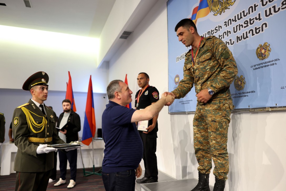 Բանակային խաղերում ՆԳ նախարարությունը նվաճել է 5 ոսկե մեդալ