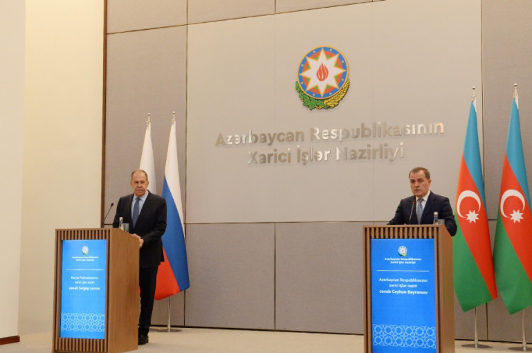 Բաքվում մեկնարկել է Լավրով-Բայրամով համատեղ մամուլի ասուլիսը