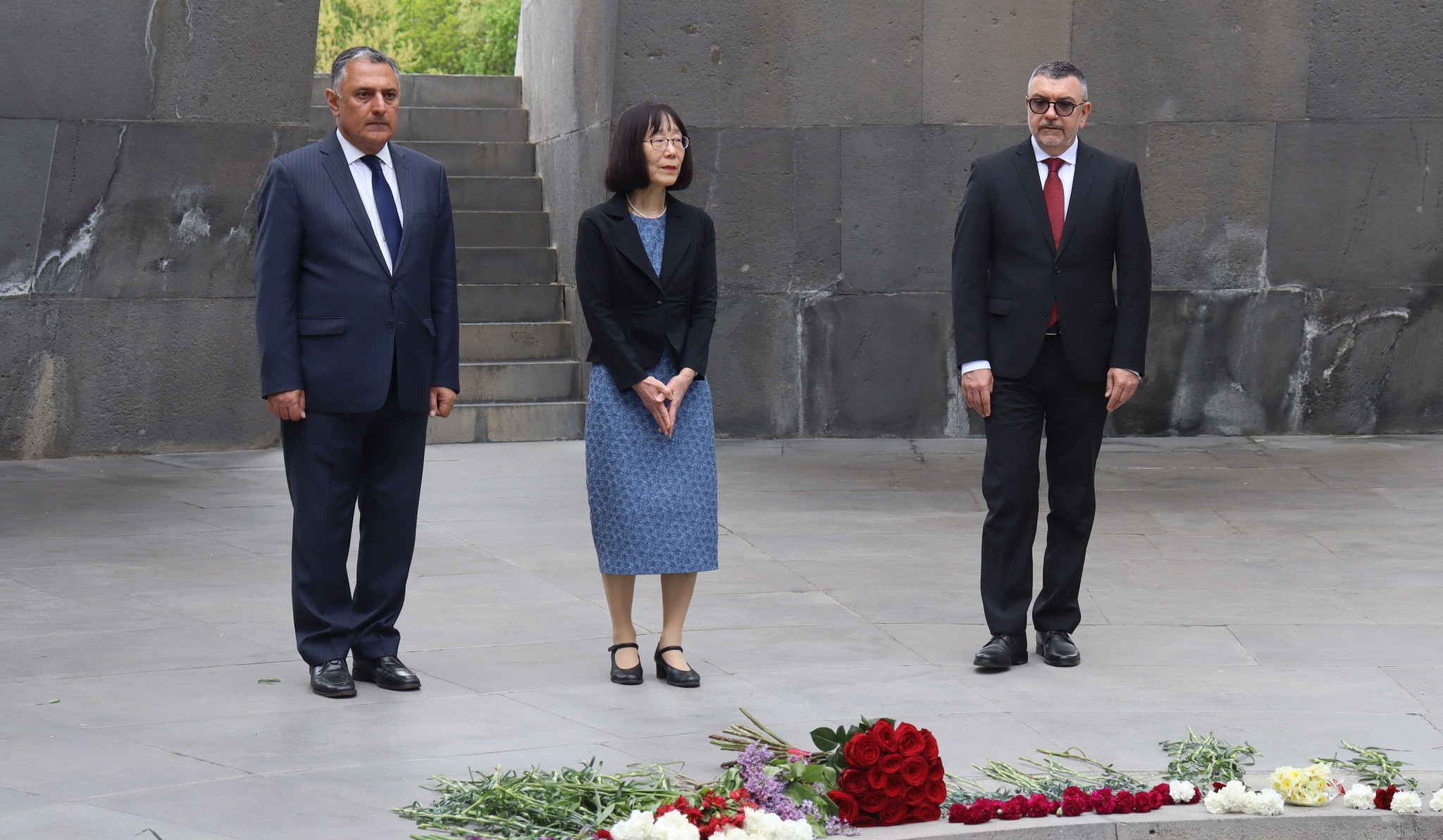 Միջազգային քրեական դատարանի նախագահ, դատավոր Տոմոկո Ականեն այցելել է Հայոց ցեղասպանության հուշահամալիր
