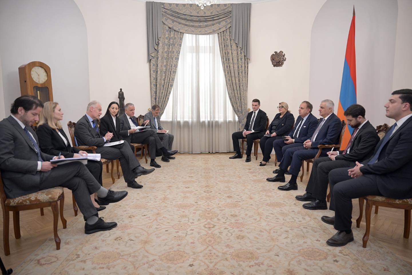 Մհեր Գրիգորյանը Գերտ Յան Կուպմանի գլխավորած պատվիրակության հետ քննարկել է «Խաղաղության խաչմերուկի» իրականացման հետ կապված հարցեր