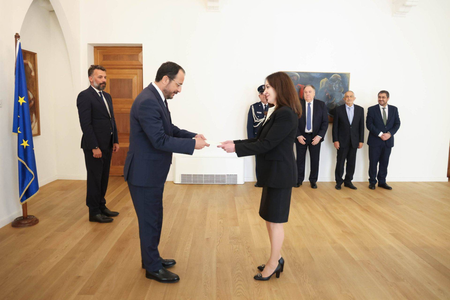 Կիպրոսում Հայաստանի դեսպանն իր հավատարմագրերն է հանձնել երկրի նախագահին