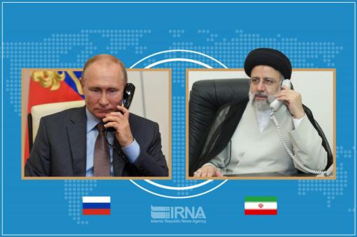Պուտինը Ռաիսիի հետ քննարկել է իրավիճակը Արցախի շուրջ, ինչպես նաև Ադրբեջանի ու Հայաստանի միջև հարաբերությունների կարգավորման հարցը