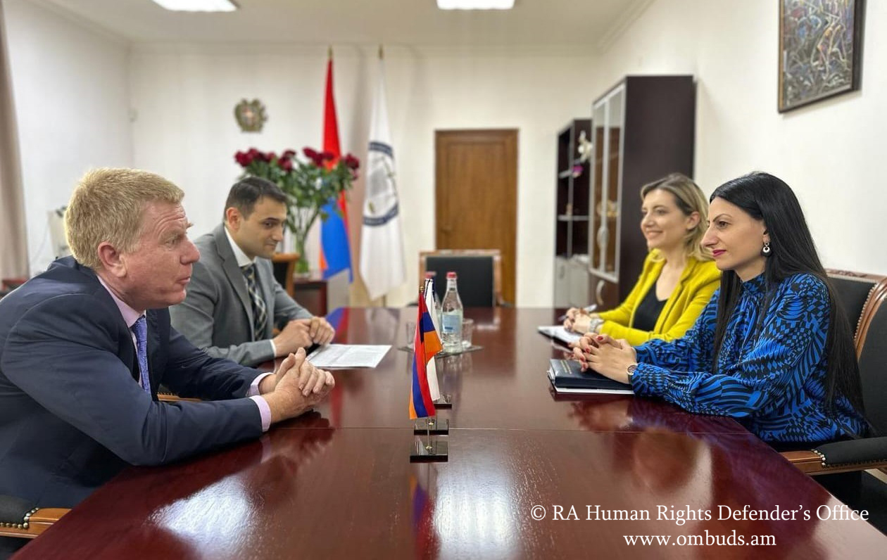 ՄԻՊ-ը Թոդ Էդինսին է ներկայացրել բռնի տեղահանվածների իրավունքների պաշտպանությանն առնչվող հարցեր