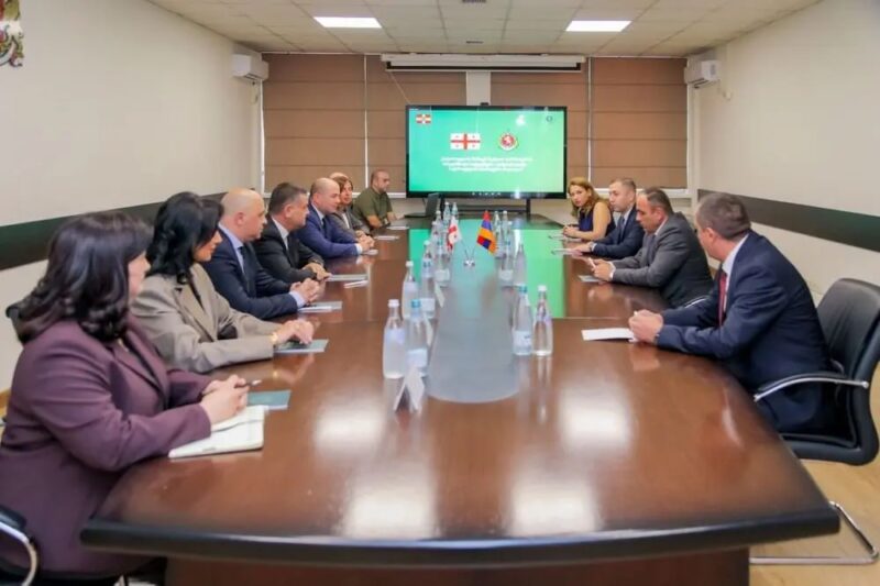 ՀՀ ԱԱԾ սահմանապահ զորքերի պատվիրակությունն այցելել է Վրաստան