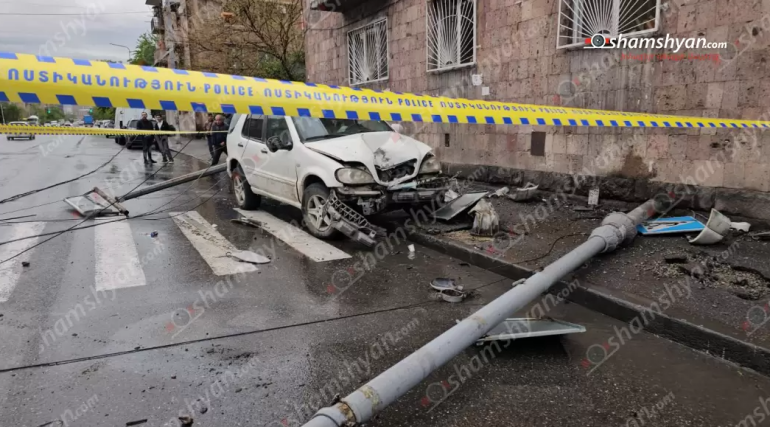 Երևանում «Mercedes»-ը վրшերթի է ենթարկել ընտանիքի 4 անդամի