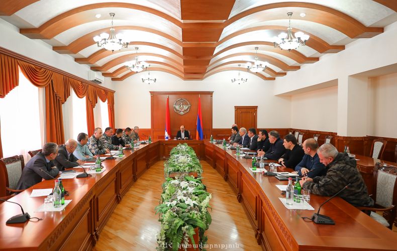 ԱՀ Պետնախարարը խորհրդակցություն է հրավիրել քաղպաշտպանության աշխատանքների համակարգման շուրջ