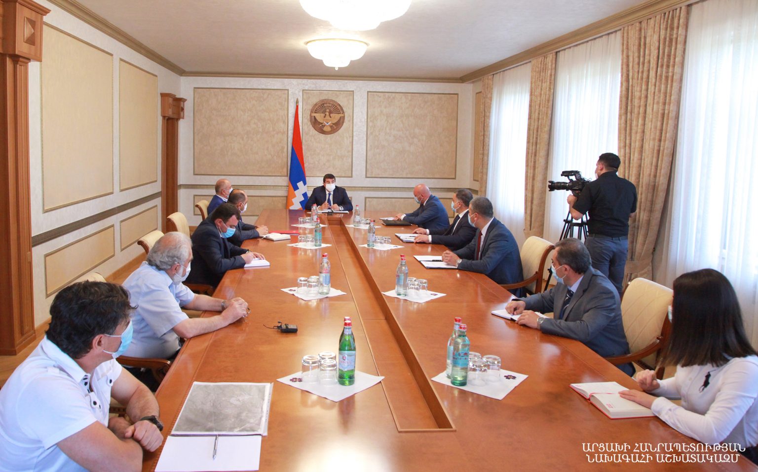 Անցկացվել է խորհրդակցություն՝ նվիրված Ստեփանակերտ քաղաքի նոր գլխավոր հատակագծի մշակմանը