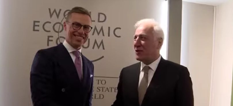 Քննարկել են տարածաշրջանային զարգացումներն ու ընթացիկ խնդիրները․ Վահագն Խաչատուրյանը հանդիպել է Ֆինլանդիայի նախագահի հետ