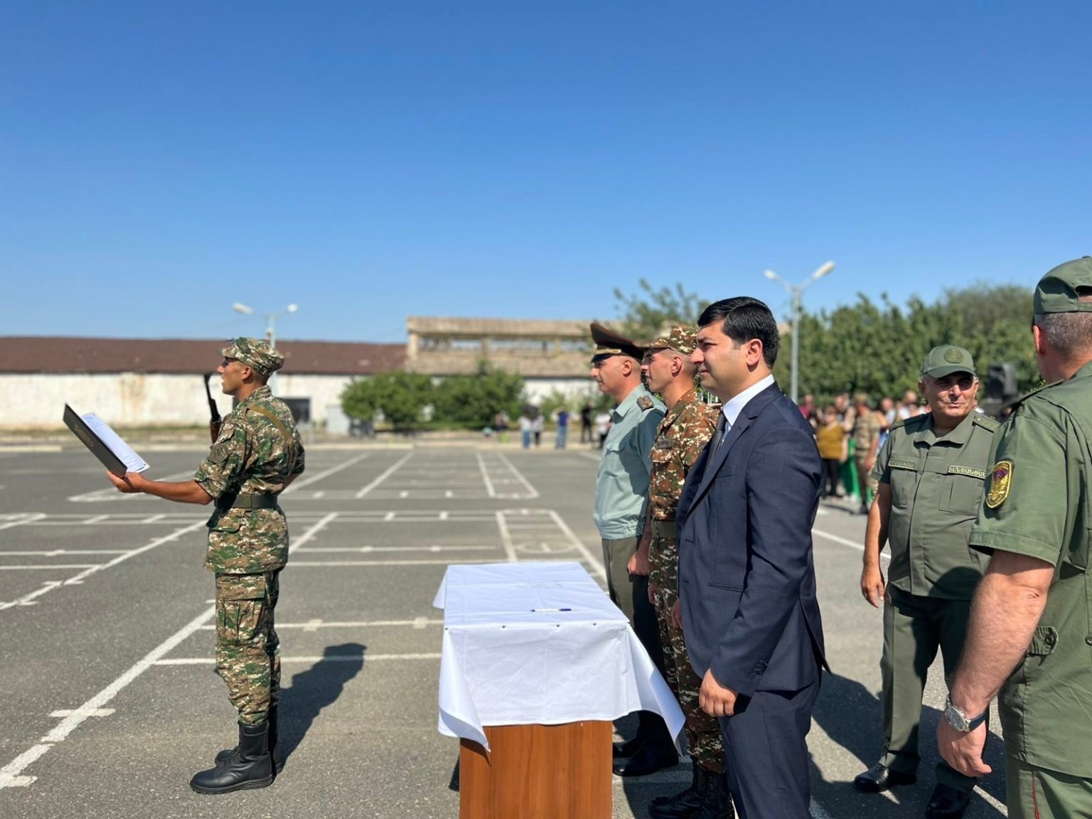Արմավիրի մարզում նշվել է N զորամասի կազմավորման 29-րդ տարեդարձը․ տեղի է ունեցել նորակոչիկների երդման արարողություն