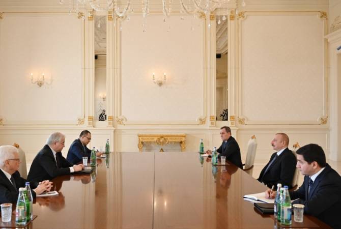 Իգոր Խովաևը Բաքվում հանդիպել է Ադրբեջանի նախագահի հետ