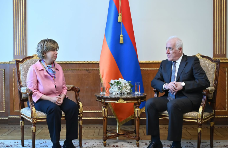 Վահագն Խաչատուրյանն ընդունել է Հայաստանում Եգիպտոսի դեսպան Ամալ Աֆիֆին