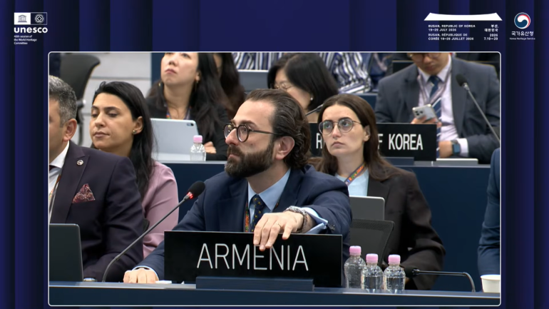 Արենի 1 քարայրի հայտը` ՅՈՒՆԵՍԿՕ-ի համաշխարհային ժառանգության նախնական ցանկում
