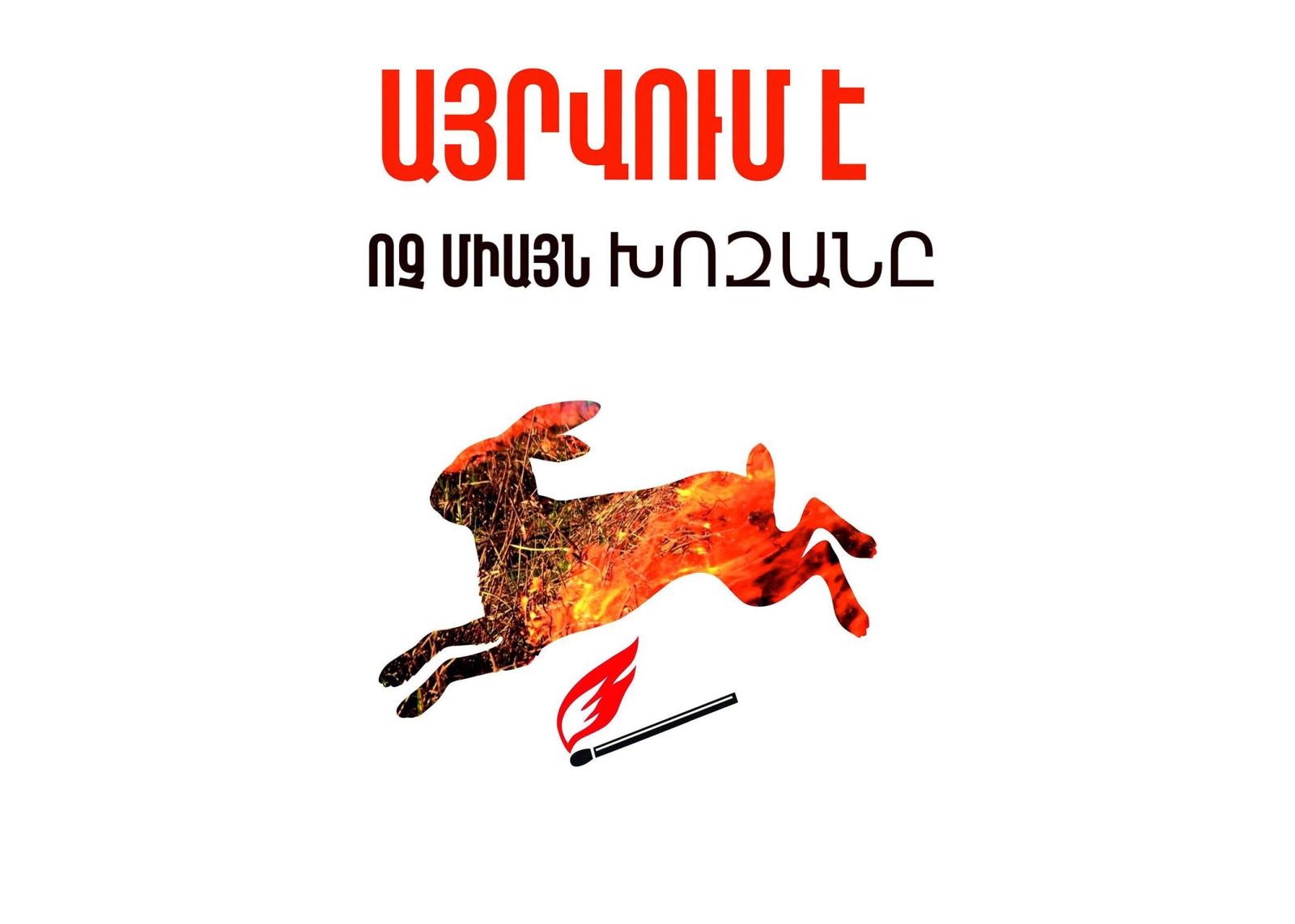 ՇՄ նախարարությունից հորդորում են չայրել խոզանները և չնպաստել շրջակա միջավայրի կարևորագույն բաղադրիչների ոչնչացմանը