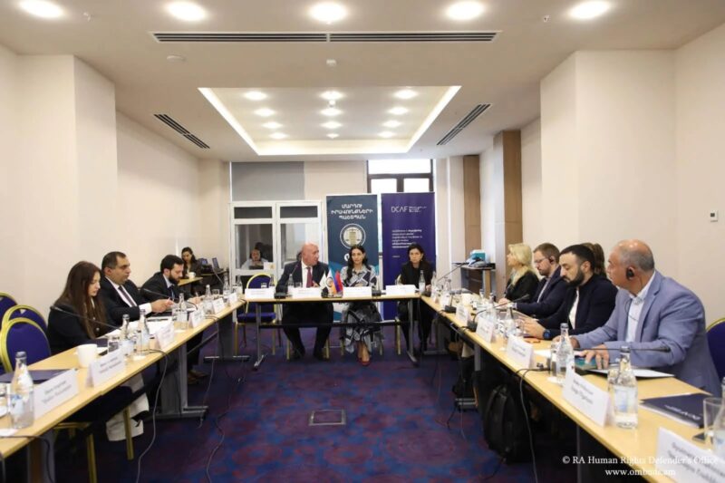 ՄԻՊ նախաձեռնությամբ կայացավ ոչ մարտական պայմաններում մահվան դեպքերի կանխարգելմանը նվիրված քննարկում