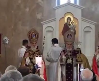 Բելառուսի առաջին հայկական եկեղեցին օծվեց Գարեգին 2-րդի հանդիսապետությամբ