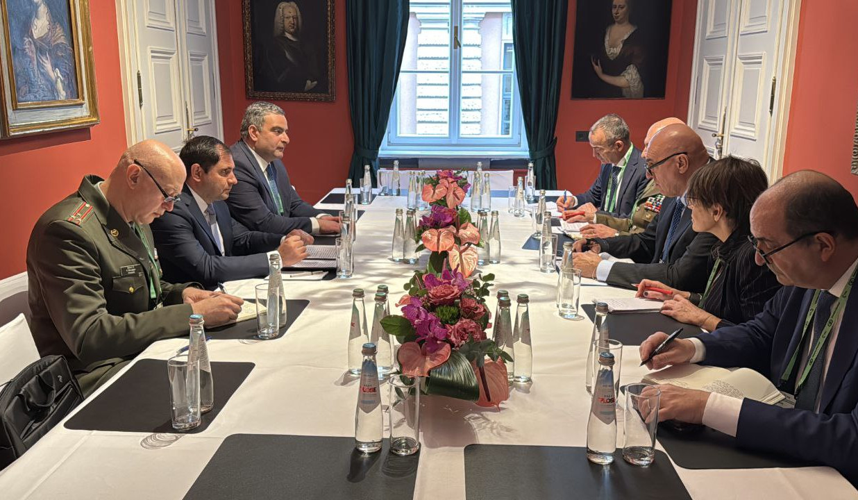 Քննարկվել են պաշտպանության բնագավառում Հայաստան-Իտալիա համագործակցությանն առնչվող հարցեր