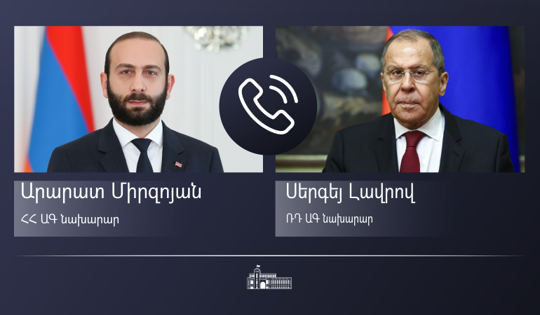 Արարատ Միրզոյանն ու Սերգեյ Լավրովը քննարկել են տարածաշրջանում տիրող անվտանգային իրավիճակը