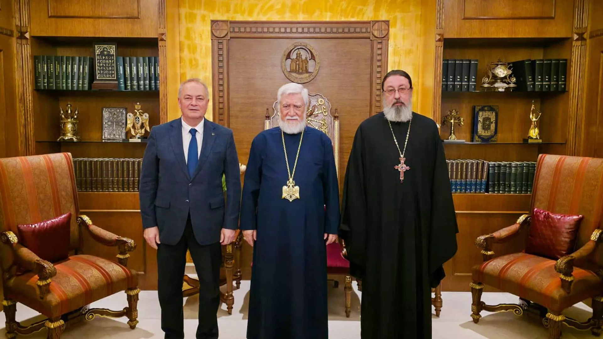 Լիբանանում ՌԴ դեսպանն այցելել է Մեծի Տանն Կիլիկիո կաթողիկոս Արամ Ա–ին