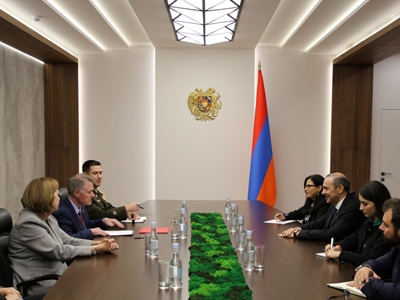 Արմեն Գրիգորյանը Պատրիկ Պրայորին է ներկայացրել ՀՀ անվտանգային համակարգի արդիականացմանն ուղղված բարեփոխումները