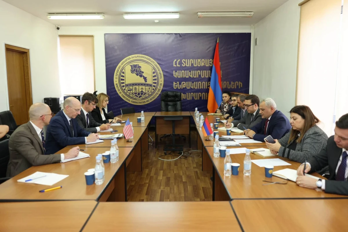 ՏԿԵ փոխնախարարը և ԱՄՆ պետքարտուղարության պատվիրակությունը քննարկել են էներգետիկ անվտանգության ամրապնդման ուղղությամբ իրականացվող քայլերը