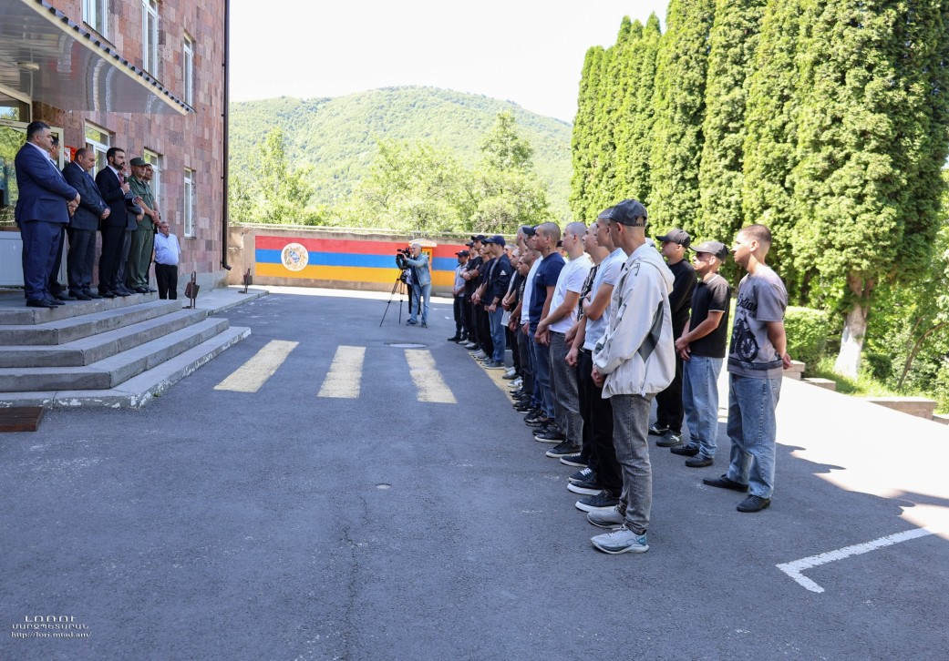 Լոռու մարզում մեկնարկեց ամառային զորակոչը