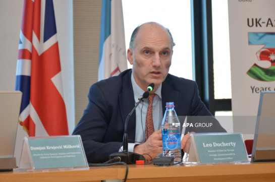 Միացյալ Թագավորության Եվրոպայի հարցերով պետնախարար Լեո Դոքերթին վաղը կժամանի Հայաստան