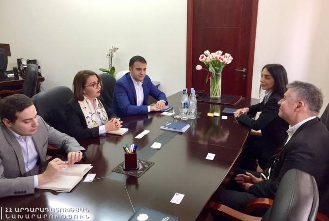 Արդարադատության փոխնախարարն ընդունել է Ասիական զարգացման բանկի պատվիրակությանը