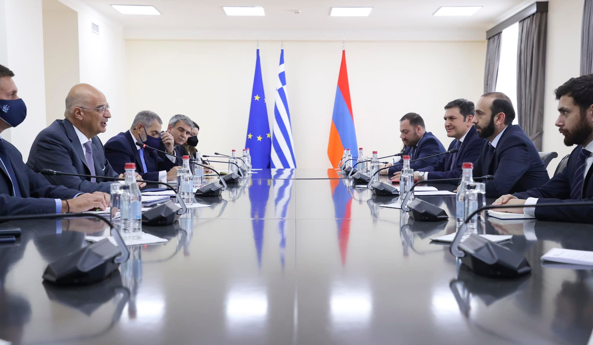 ՀՀ-ի և Հունաստանի արտգործնախարարները քննարկել են տարածաշրջանային անվտանգությանը վերաբերող հարցեր