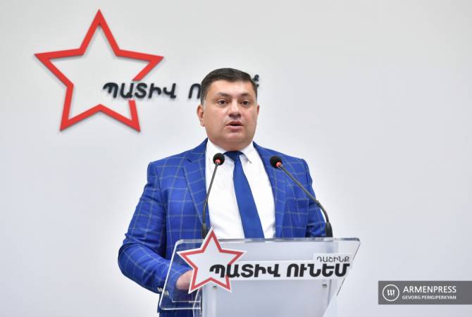 «Պատիվ ունեմ» դաշինքի համար անկյունաքարային են երկրի անվտանգության հիմնախնդիրները. Խաչիկ Գալստյան