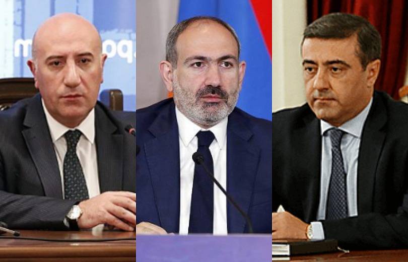 Վարչապետն ընդունել է ԱԱԾ տնօրեն Էդուարդ Մարտիրոսյանին եւ Ոստիկանության պետ Արման Սարգսյանին (ուղիղ)