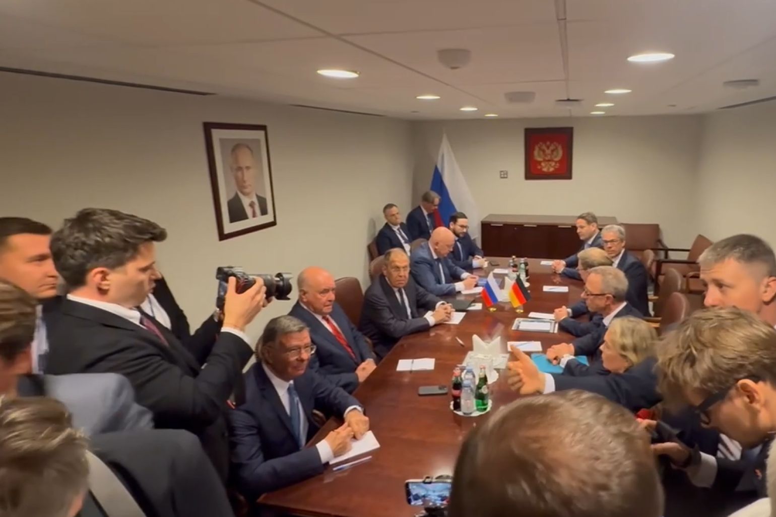 Լավրովն ավելի քան 4 տարվա ընթացքում առաջին անգամ հանդիպել է Գերմանիայի ԱԳ նախարարի հետ