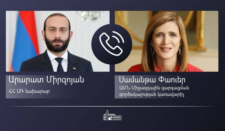 Միրզոյանն ու ԱՄՆ ՄԶԳ կառավարիչն անդրադարձել են ՀՀ ինքնիշխան տարածքից ադրբեջանական զորքերի դուրսբերմանը