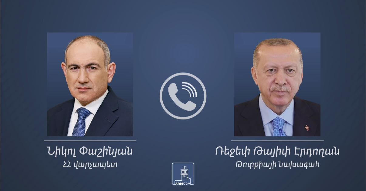 Հայաստանի և Ադրբեջանի միջև խաղաղության հաստատումը տարածաշրջանային նոր որակի համագործակցություն հաստատելու հնարավորություն է ստեղծում. Փաշինյանն ու Էրդողանը հեռախոսազրույց են ունեցել