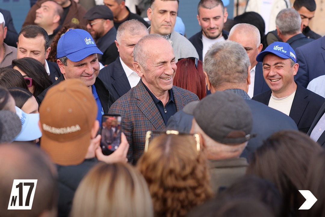 «Հայաստան» դաշինքի անդամները Ռոբերտ Քոչարյանի գլխավորությամբ Գավառում են՝ ուղիղ