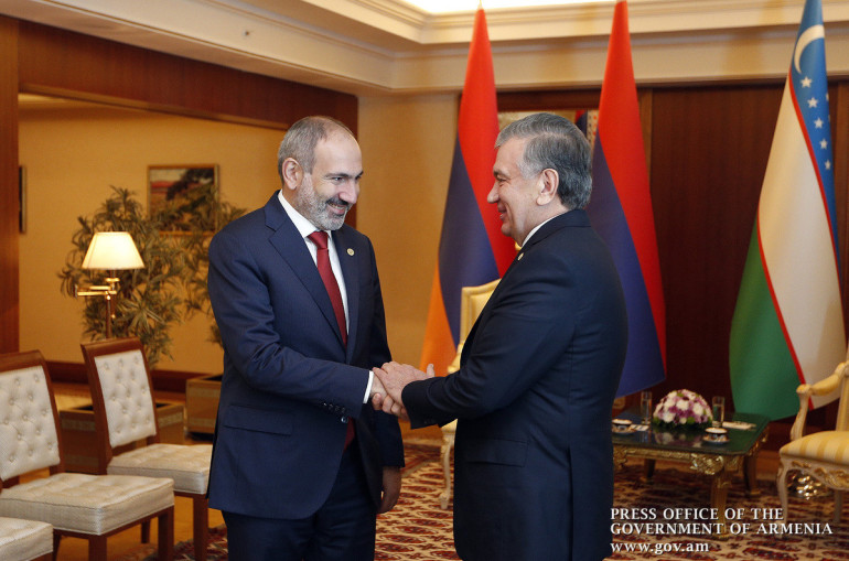 Փաշինյանը շնորհավորական ուղերձ է հղել Ուզբեկստանի նախագահին