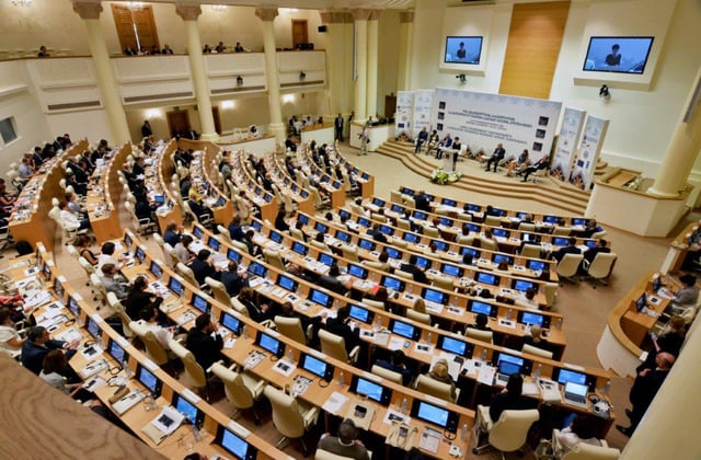 Վրաստանի խորհրդարանում մտցվել է անվտանգության «դեղին մակարդակ»