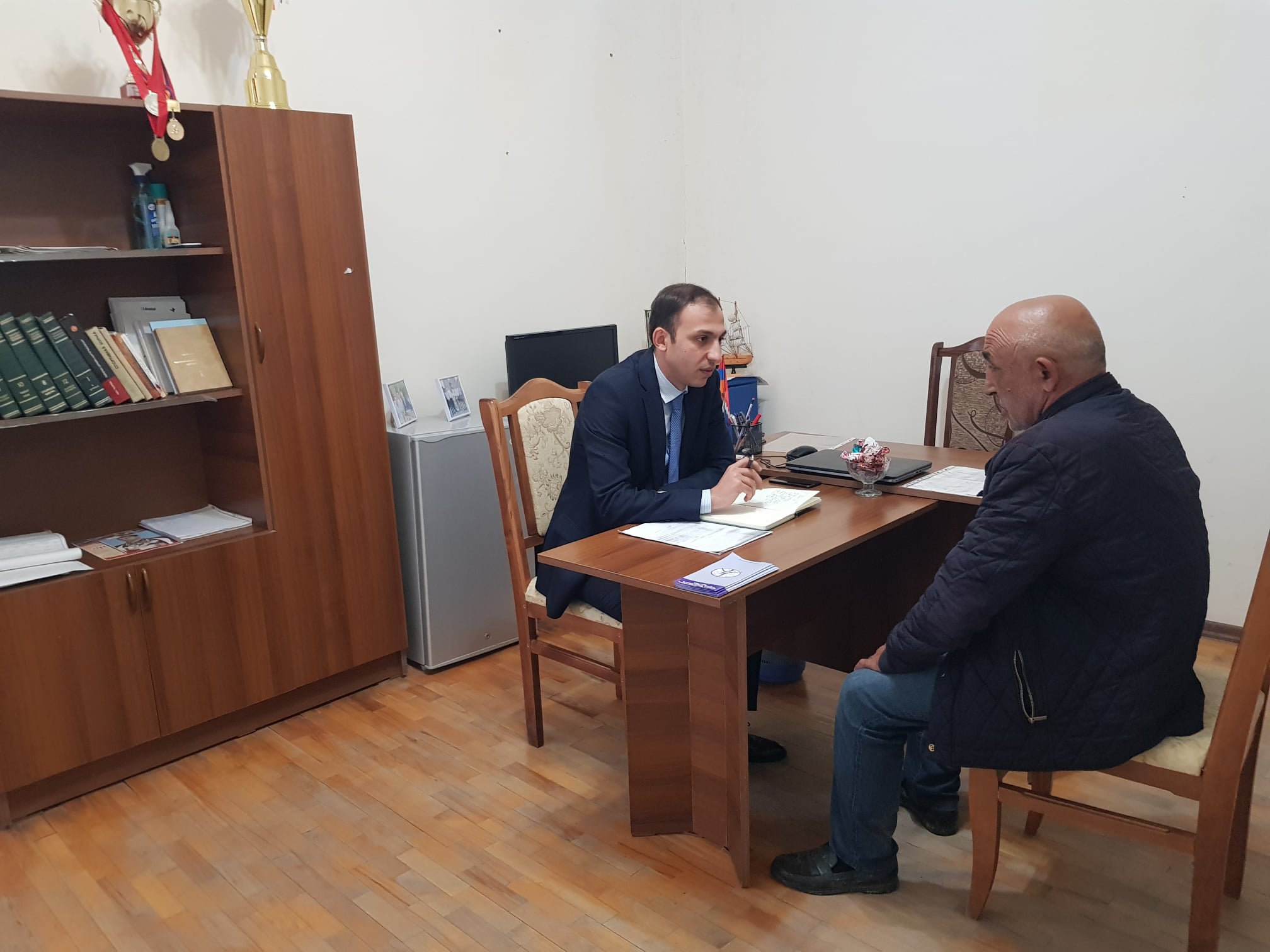 Արցախի ՄԻՊ Գեղամ Ստեփանյանը աշխատանքային այց է կատարել Արցախի Մարտունի քաղաք