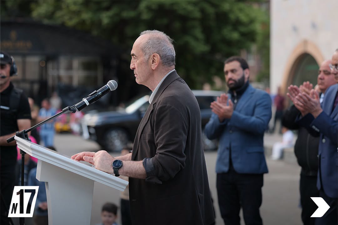 Փաշինյանն ավերակ է անվանում այն բանակին, որն անսասան է պահել Հայաստանի և Արցախի սահմանները. Քոչարյան (տեսանյութ)