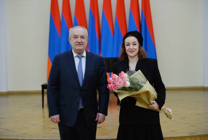 Վահրամ Դումանյանը և Թամարա Գվերդծիթելին կարևորել են կրթության և մշակույթի դերը համամարդկային արժեքների ամրապնդման մեջ