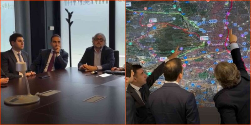Տիգրան Ավինյանը Մադրիդում քննարկում է հանրային տրանսպորտի կառավարման լավագույն փորձը
