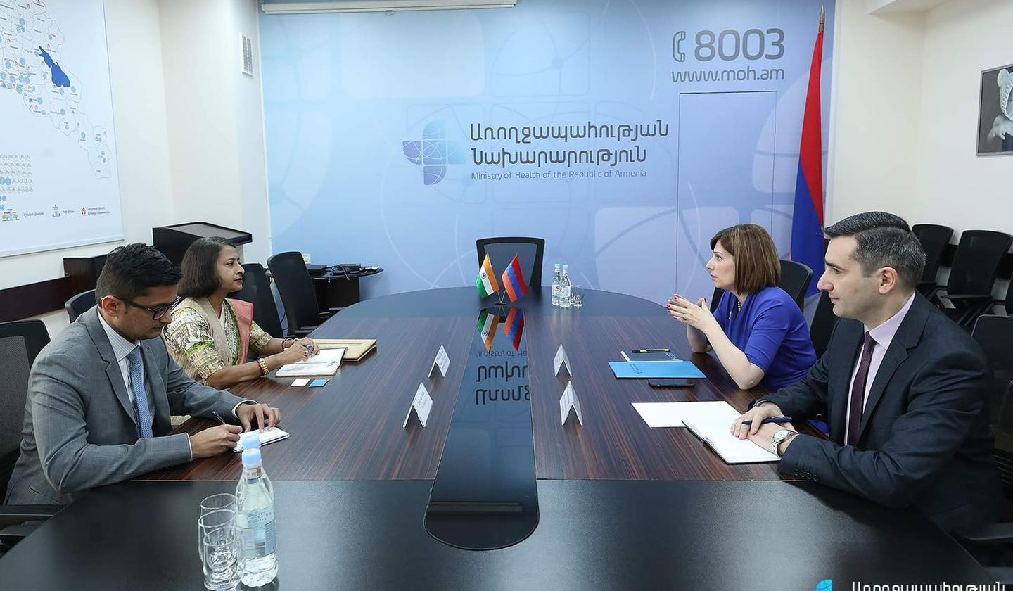 Առողջապահության ոլորտում հայ-հնդկական համագործակցության համար նոր էջ կբացվի