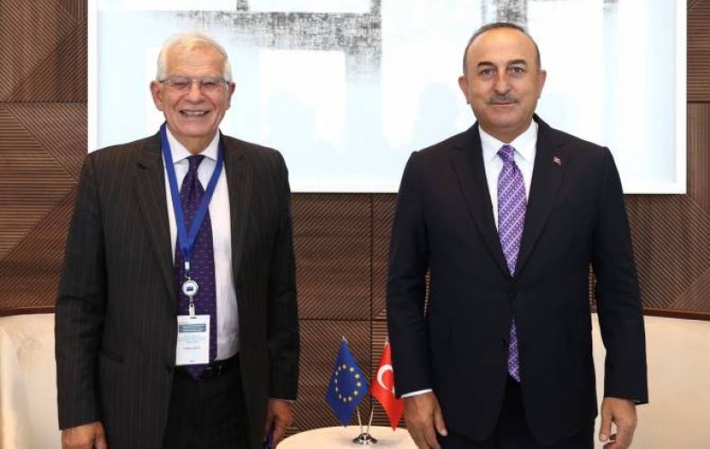 Չավուշօղլուն հանդիպել է Եվրոպական հանձնաժողովի փոխնախագահ Ժոզեֆ Բորելի հետ