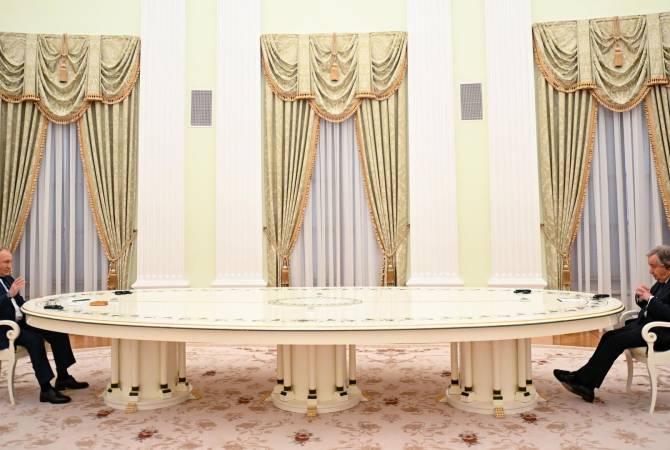 Մեկնարկել են ՄԱԿ-ի գլխավոր քարտուղարի և Ռուսաստանի նախագահի բանակցություները