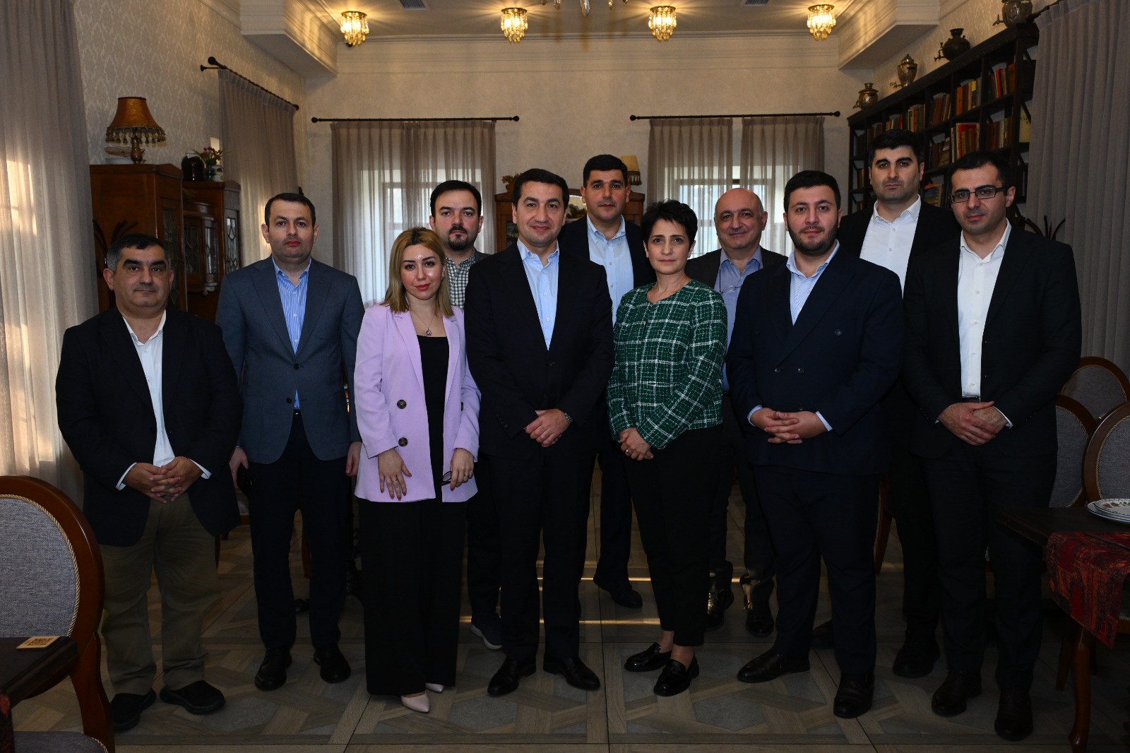 ՀՀ քաղհասարակության ներկայացուցիչները Բաքվում հանդիպել են Ալիևի օգնականի հետ