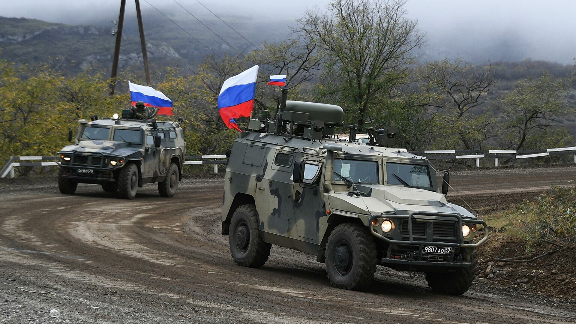 Երթևեկության անվտանգությունն ապահովելու նպատակով տեղադրվել է 10 հենակետ, այդ թվում 5-ը՝ ադրբեջանական կողմի հետ համատեղ. ՌԴ ՊՆ