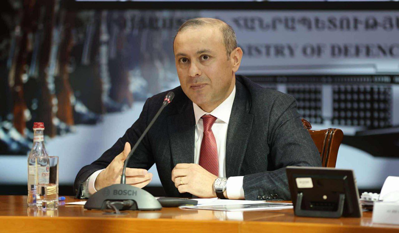 ԱԽ քարտուղարը Զինված ուժերի ղեկավար կազմի հետ հավաքի ընթացքում հանդես է եկել բանախոսությամբ